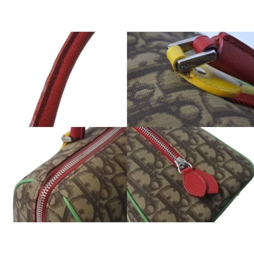 Christian Dior handbag Trotter Rasta color brown Galliano - Picture 6 of 10